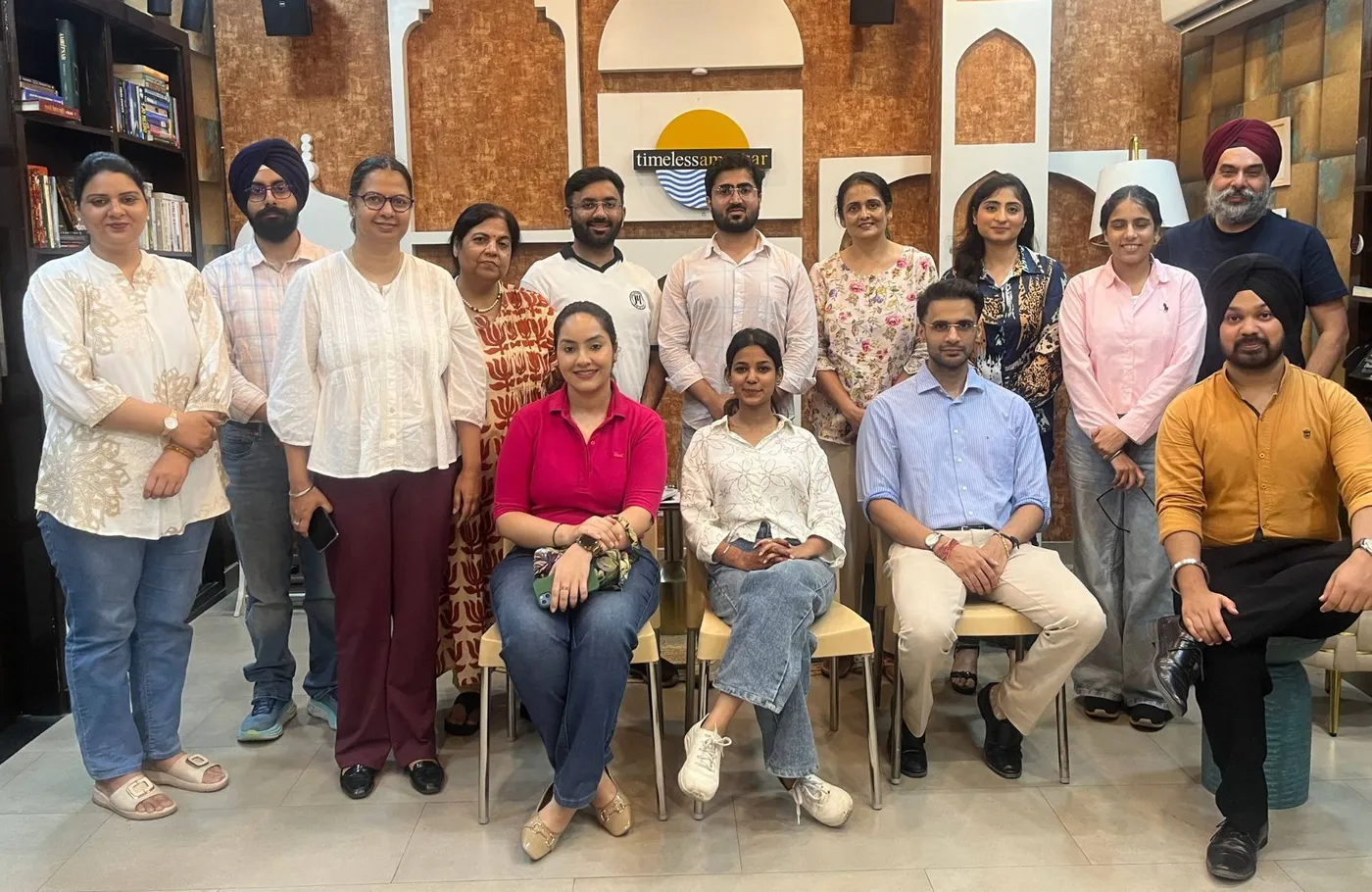 Members of Amritsar Talkmasters after a meeting